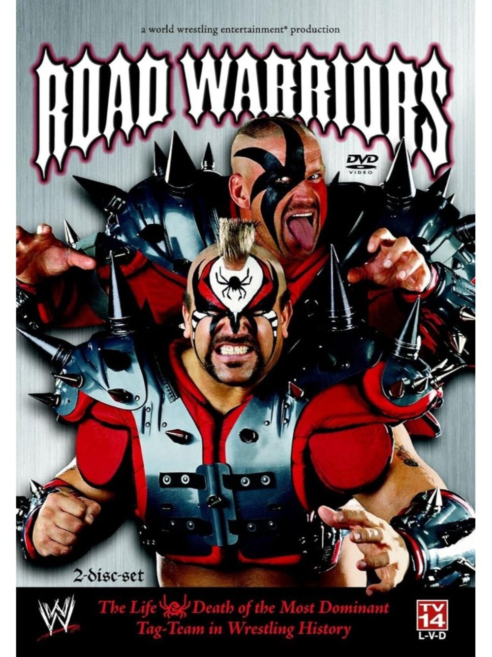 WWE Road Warriors: Life & Death Most Dominant Tag-Team History (2-DVD Set, R1)